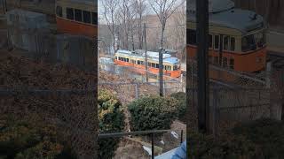 Mattapan Line Trolley aerial view