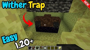 How to trap a wither under bedrock 2025 | kill the wither in Minecraft 1.20+