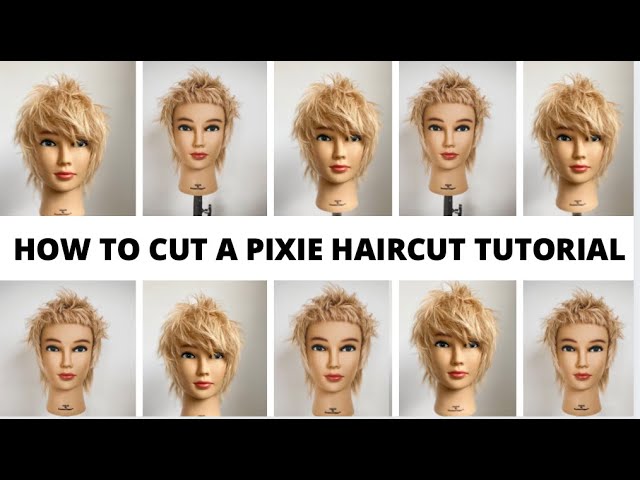 How To Cut, And Style A Pixie Cut - Simple Guide