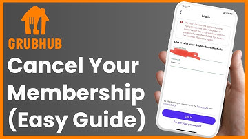 How to Cancel Grubhub Account !