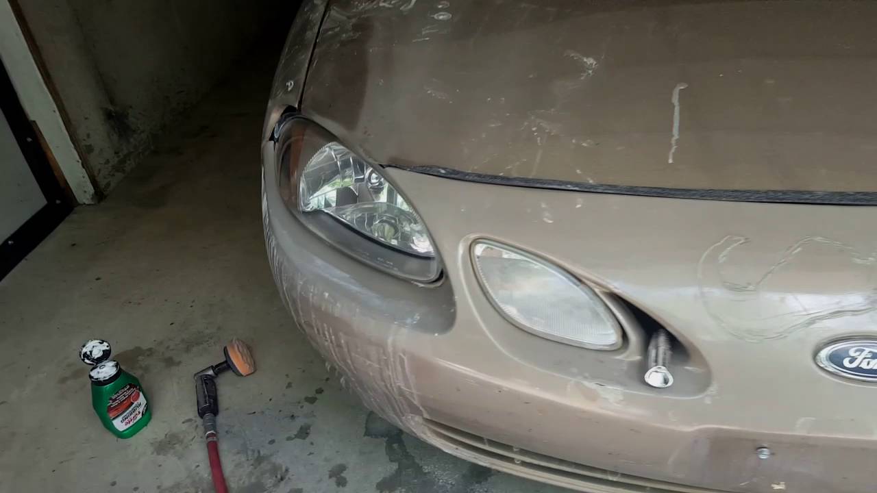 Headlight Restoration Ford Zx2 The Proper Way You Headlight Restoration Ford Zx2 The Proper Way