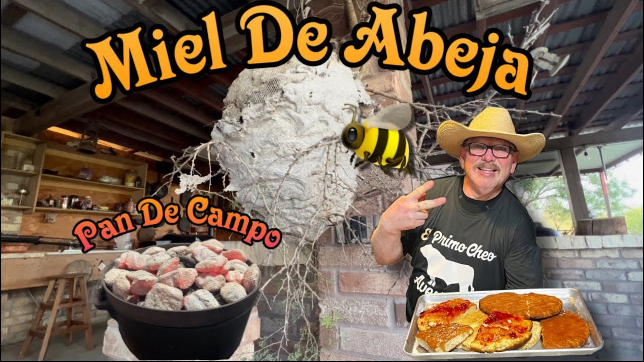 Panal De Abeja (Pan De Canpo Con Miel) Vida De Rancho
