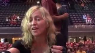Madonna Deeper and Deeper live at the MDNA Tour rehearsals Madonna Deeper and Deeper live at the MDNA Tour rehearsals