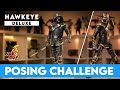 Hot Toys Hawkeye Deluxe Posing Challenge & Figure Hacks