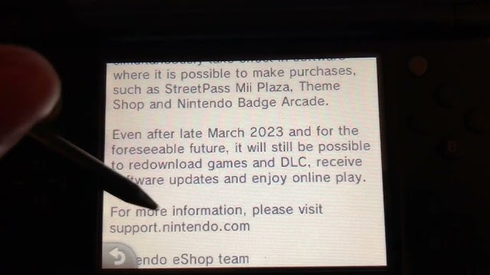 My last purchase ever + Goodbye eShop 😥 : r/3DS