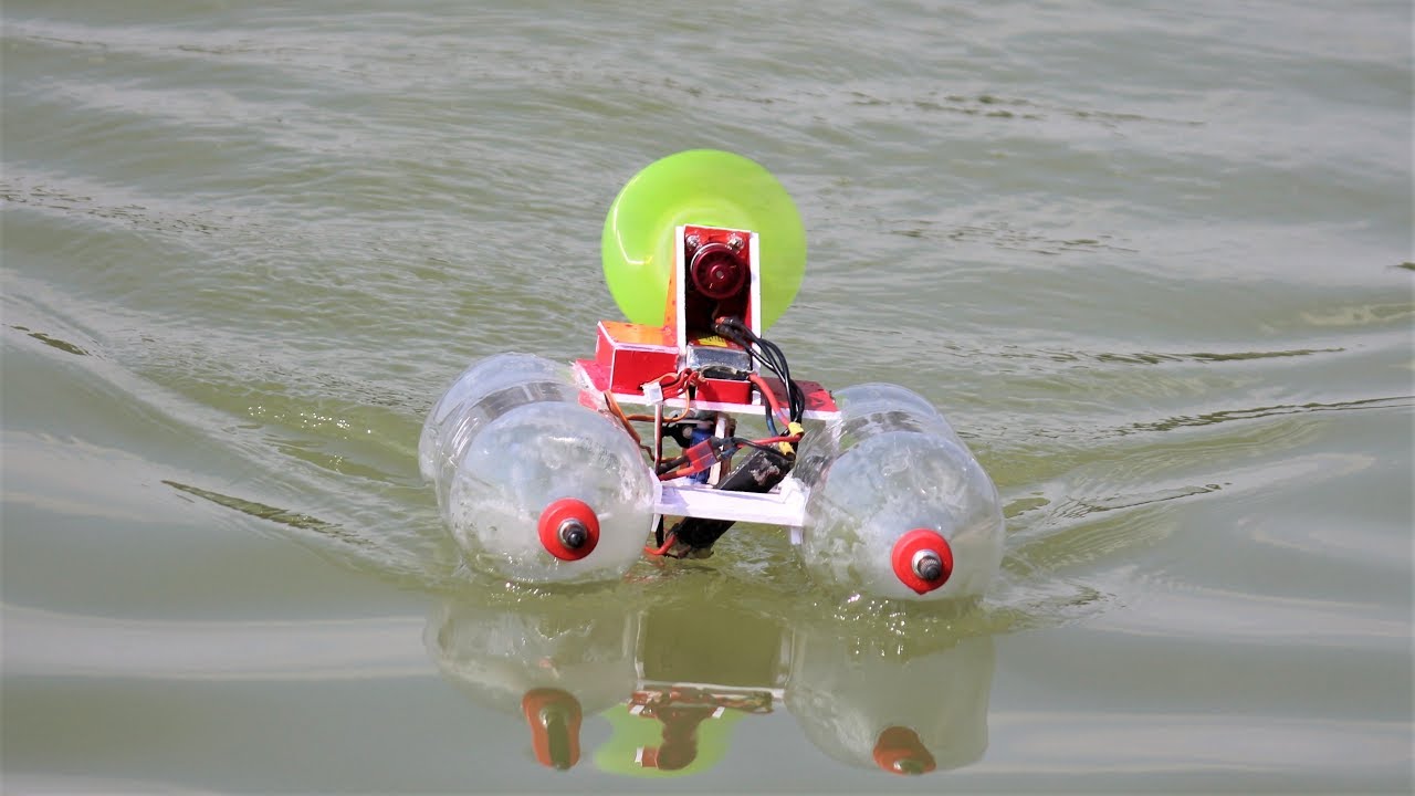 How to make a BOAT Bottle BOAT - Recycling plastic ...