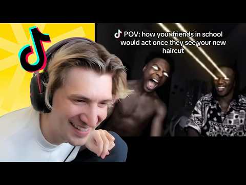 xQc Reacts to TikTok clips