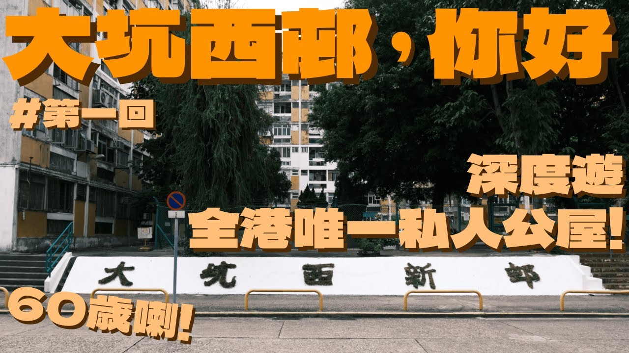 🔸原來呢度有相連特色戶？仲有複式單位？深度遊全港唯一私人公屋！🔸｜大坑西邨，你好。