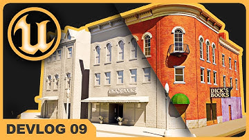 Auto-Generated Buildings In Unreal Engine | Quiet On Set - Devlog 09