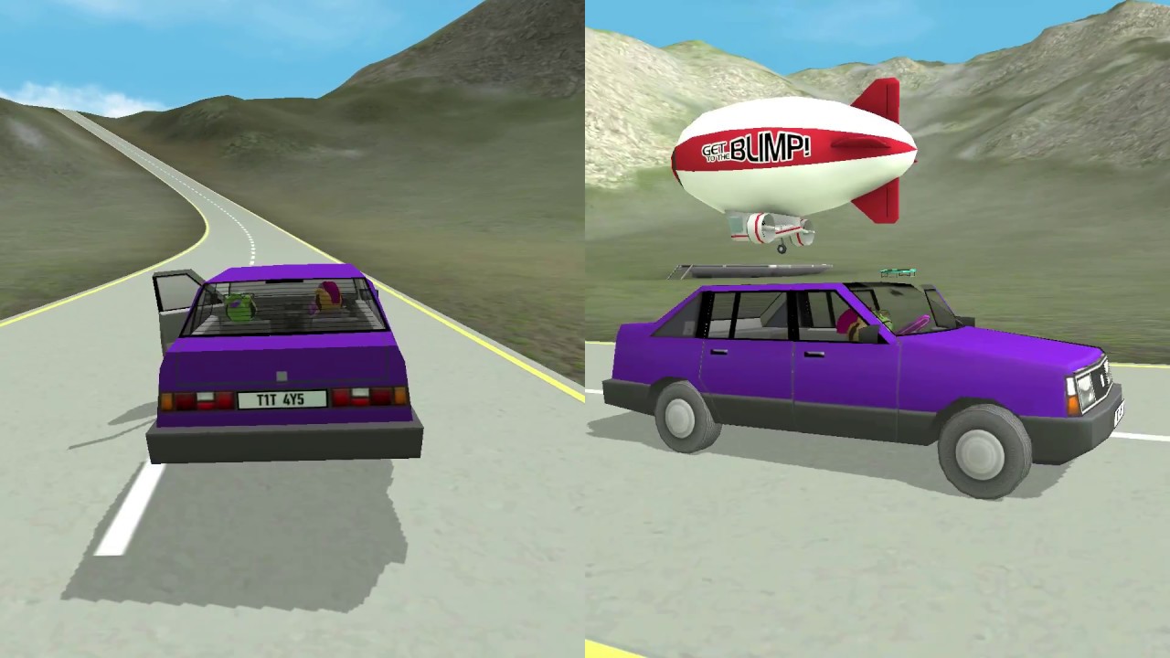 Amazing Frog Multiplayer Crazy Car Jump to the Beach