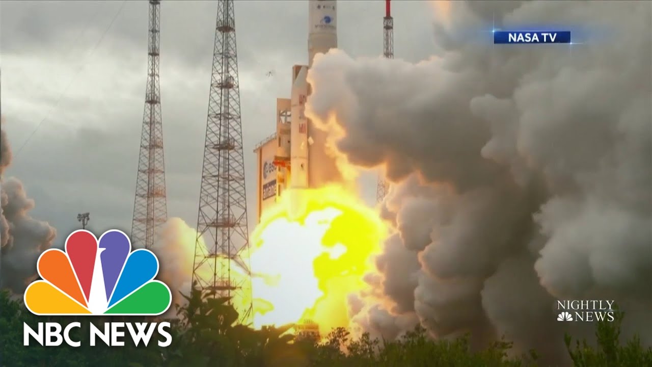 James Webb Telescope Launches Into Space