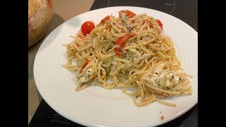 Baked Cherry Tomato Feta Pasta