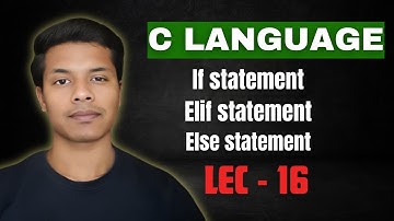 C Language | Lec- 16| Control Statements in C | #c #coding #clanguage #programming #gate