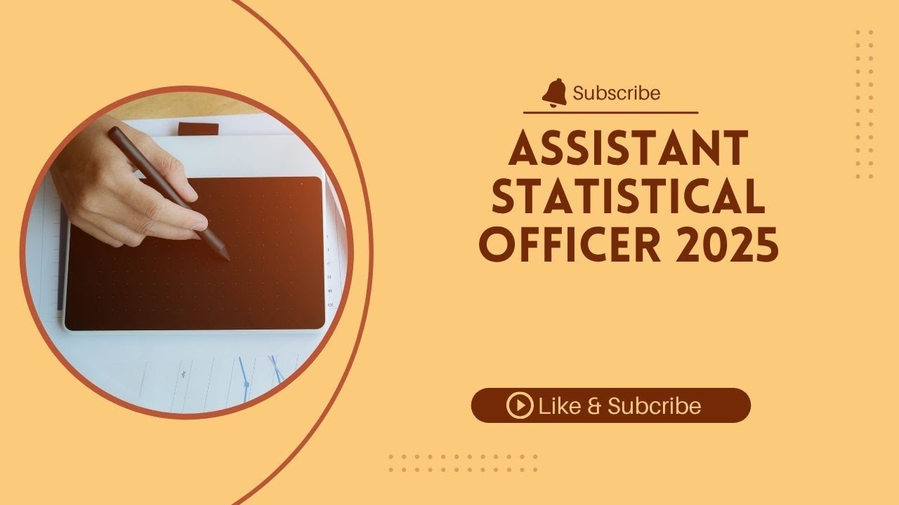 Assistant Statistical Officer 2025