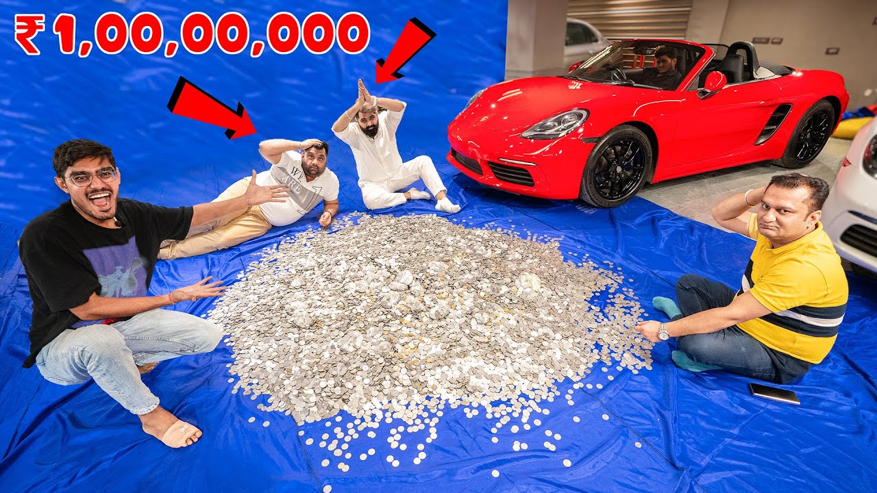 Buying Super Car With Coins🤣- 100% Real | शोरूम वालों के होश उड़ गए😂