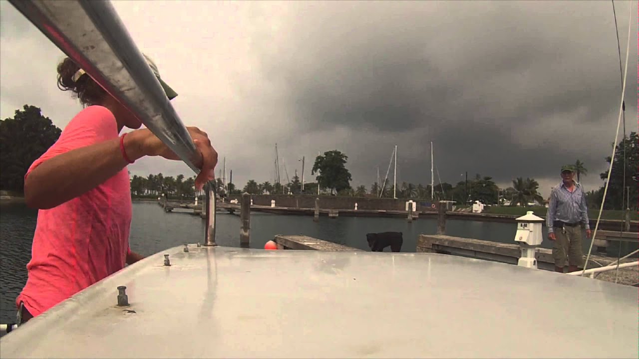 Solo Sailing: Scared to leave port after experiencing a 50 knots squall – UNTIE THE LINES #43
