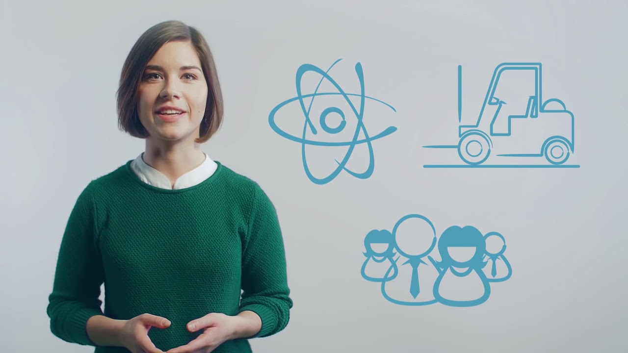 Education video for logistics company // editing, 2D graphics and animation