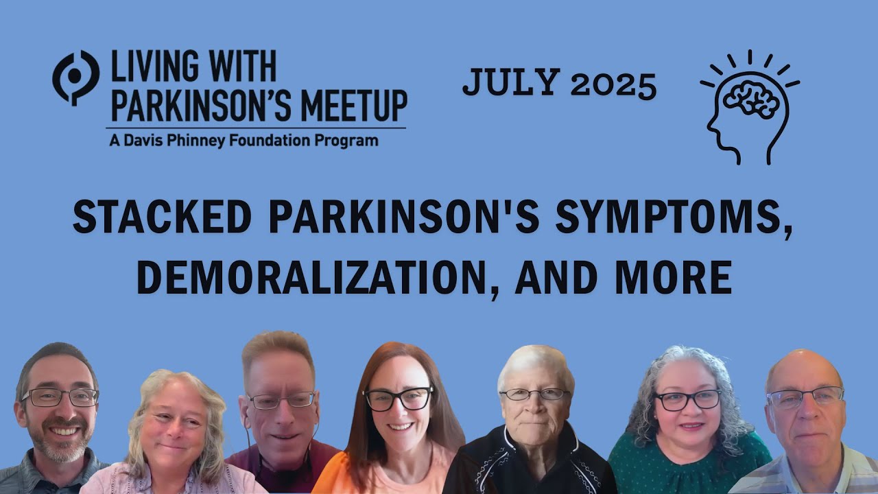 Stacked Parkinson's Symptoms, Demoralization, and More