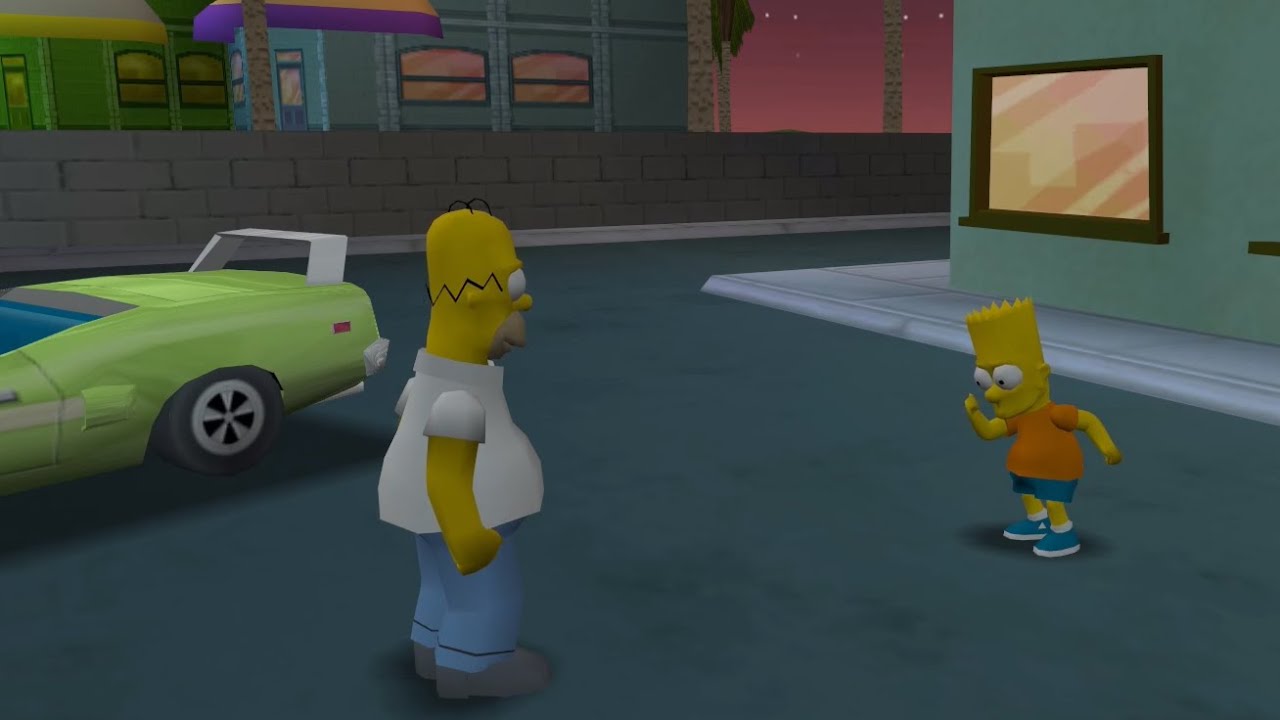 The Simpsons Hit & Run, Bart chapter, Part 2.2 - YouTube