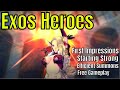 Exos Heroes: First Impressions/How To Start Strong/Efficient Select Summons Method