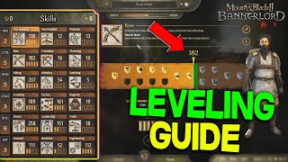 LEVELING ALL SKILLS GUIDE Info & Tips (Focus, Learning Limits, XP) #2 - Mount & Blade II: Bannerlord