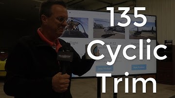 #135 HELICOPTER CYCLIC TRIM | you should always be TRIMMING