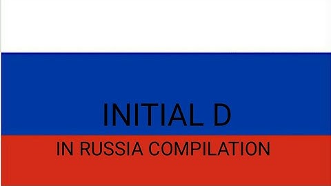 Initial d in Russia compilation