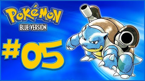 Pokemon Blue Walkthrough Part 5: Mt. Moon!