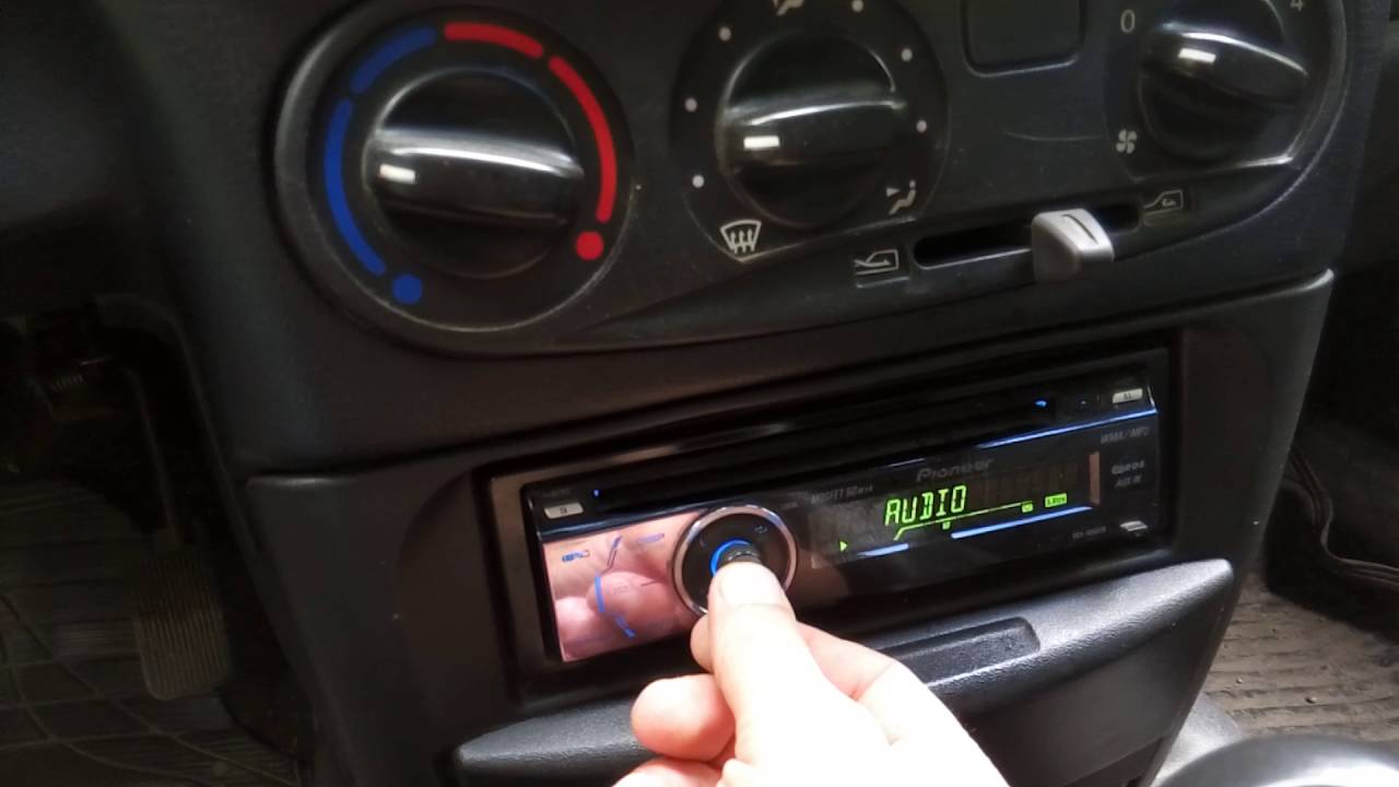 Как настроить магнитолу пионер deh 1500uba - фото