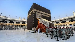 Mecca"Beautiful View of Holy kaaba door opening in Makkah 2022
