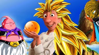 Goku Super Saiyan 3 Transformation But With Linguini Screams