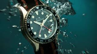 HAMILTON  - KHAKI NAVY SCUBA Auto |  H82565930 #hamiltonwatch #scubadiving #divewatch