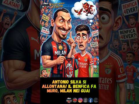 Video MILAN, ANTONIO SILVA SI COMPLICA! IL BENFICA DICE NO