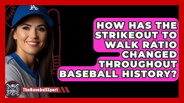 How Has The Strikeout To Walk Ratio Changed Throughout Baseball History? - The Baseball Xpert