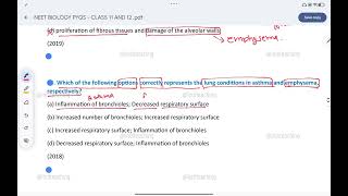 Question 1596 | Biology questions and answers neet | Biology mock test | @inditeaching