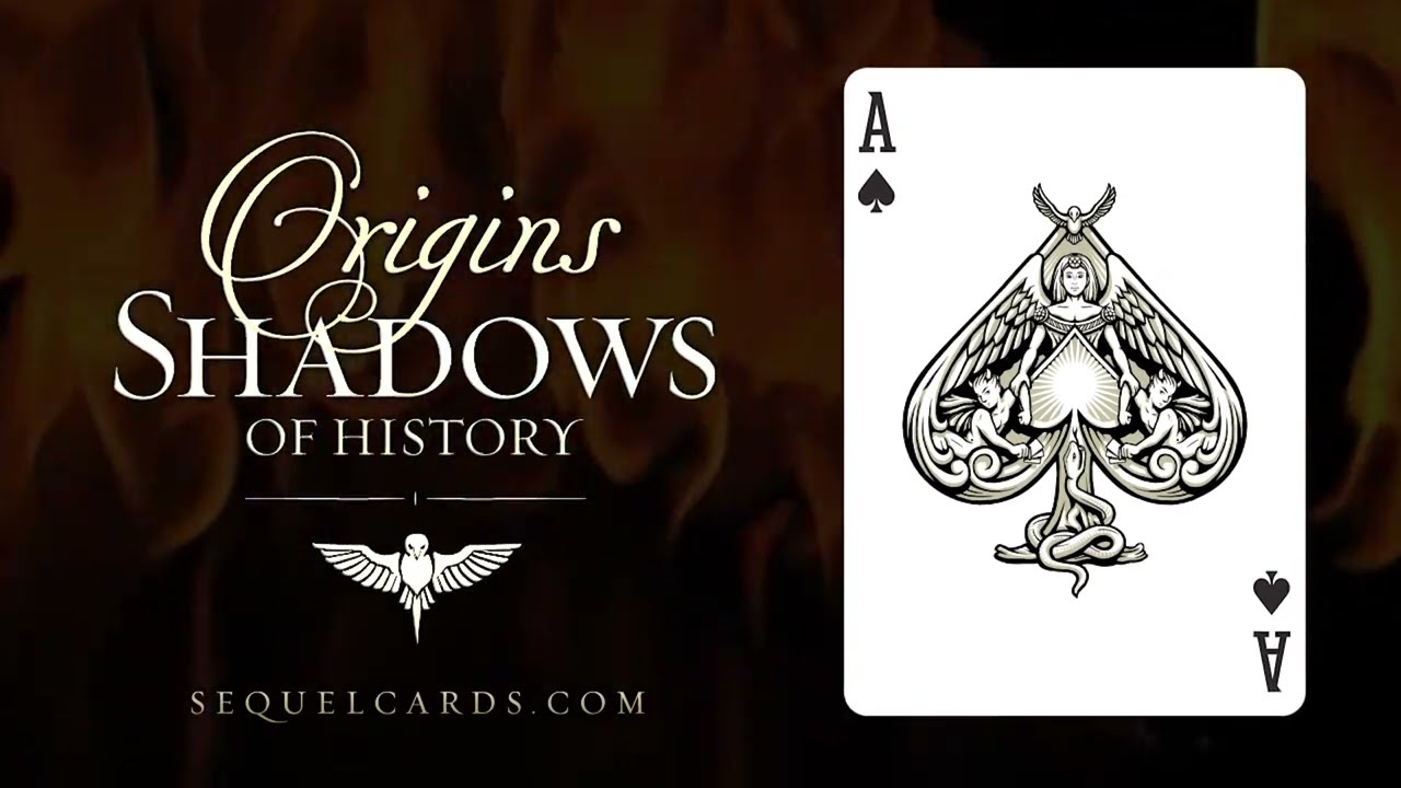 Creating the Ace of Spaces - Origins Shadows of History Playing Cards