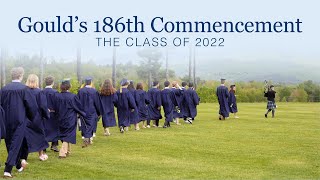 Gould's 186th Commencement Exercises - Saturday, May 28, 2022