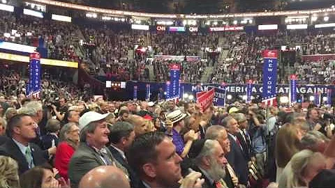 Ted Cruz booed by crowd from Convention floor at t...