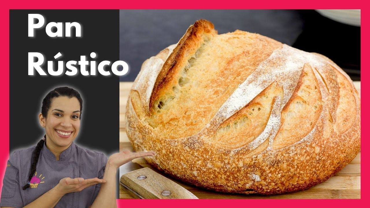 ►► CÓMO HACER PAN RÚSTICO CASERO con Masa Madre