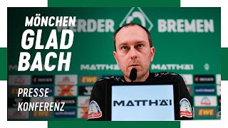 Pressekonferenz Mit Ole Werner Clemens Fritz Vor Gladbach Sv Werder Bremen - Mönchengladbach
