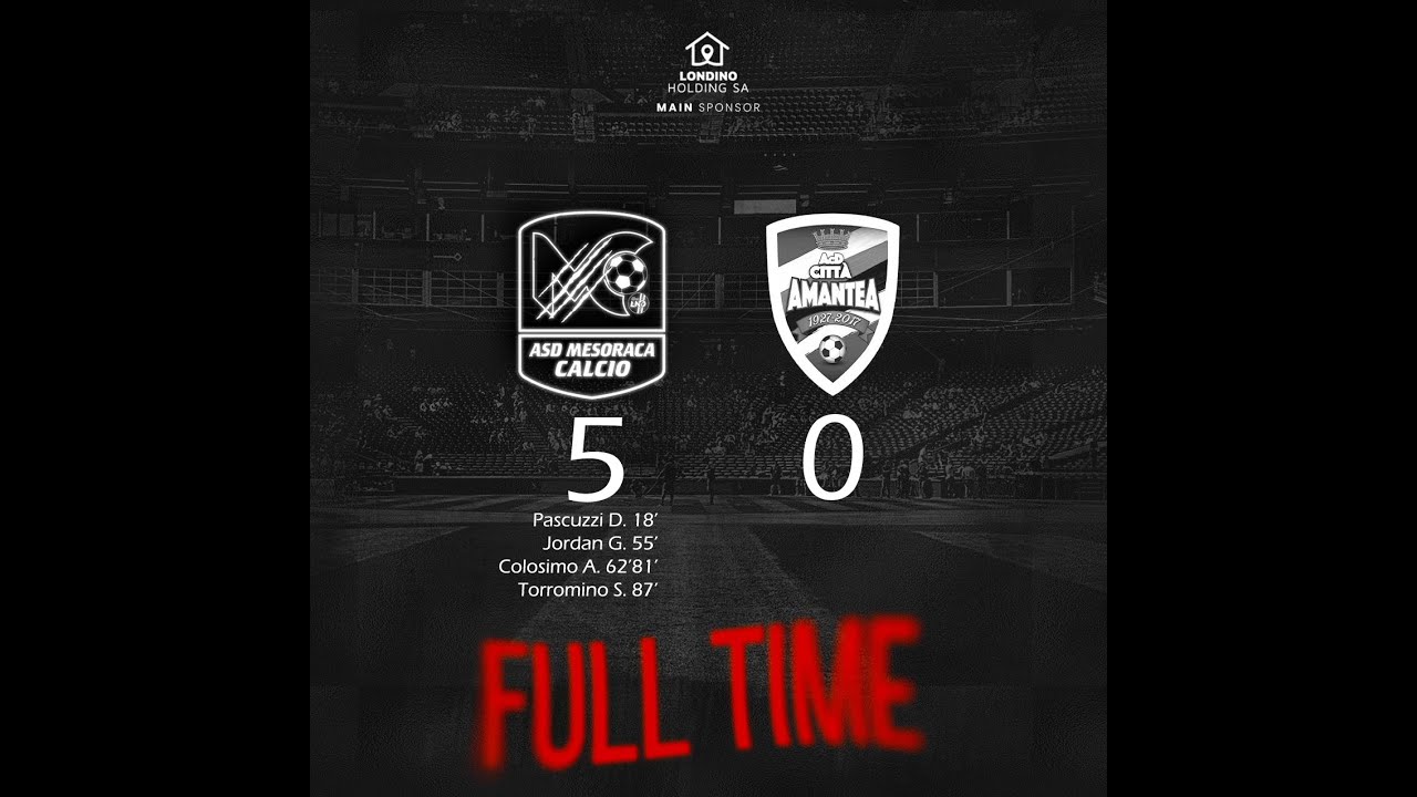 Mesoraca-Amantea 5-0: gli highlights | Campionato Promozione A