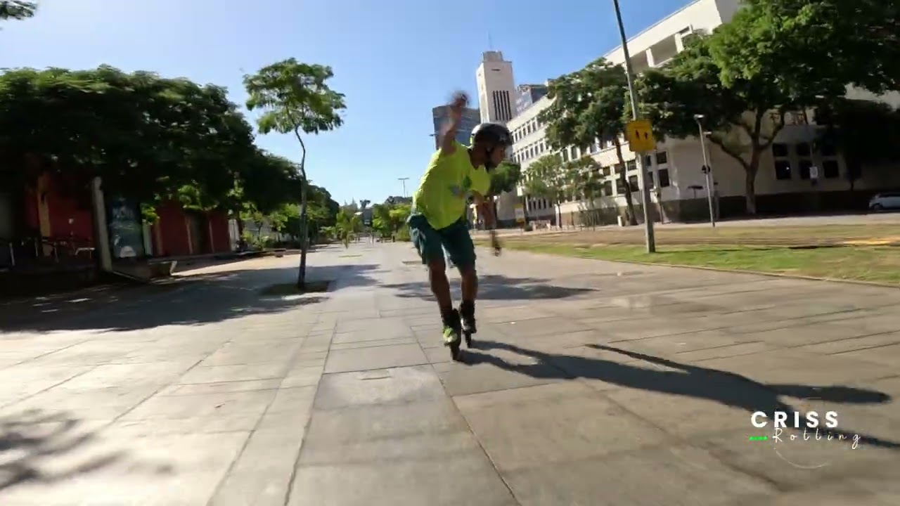 DRONE PATINS IN LINE RIO DE JANEIRO