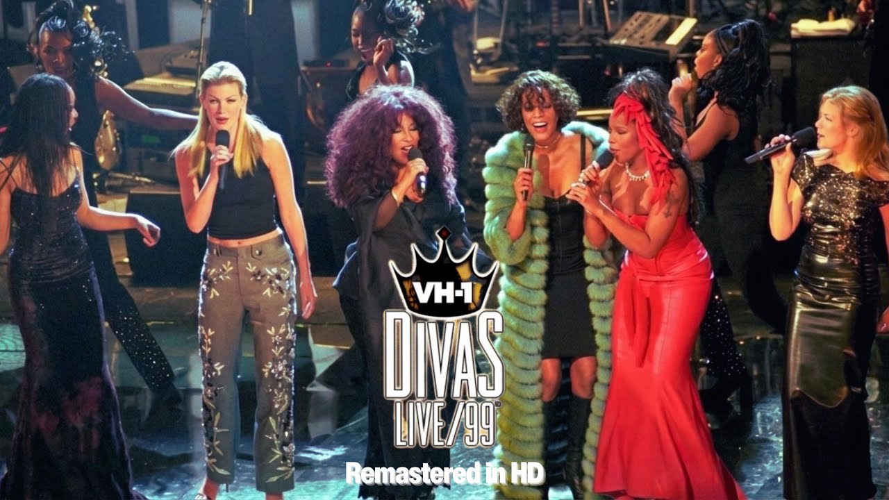 Divas Live ‘99 - Whitney Houston, Cher, Tina Turner, Brandy “FULL ...