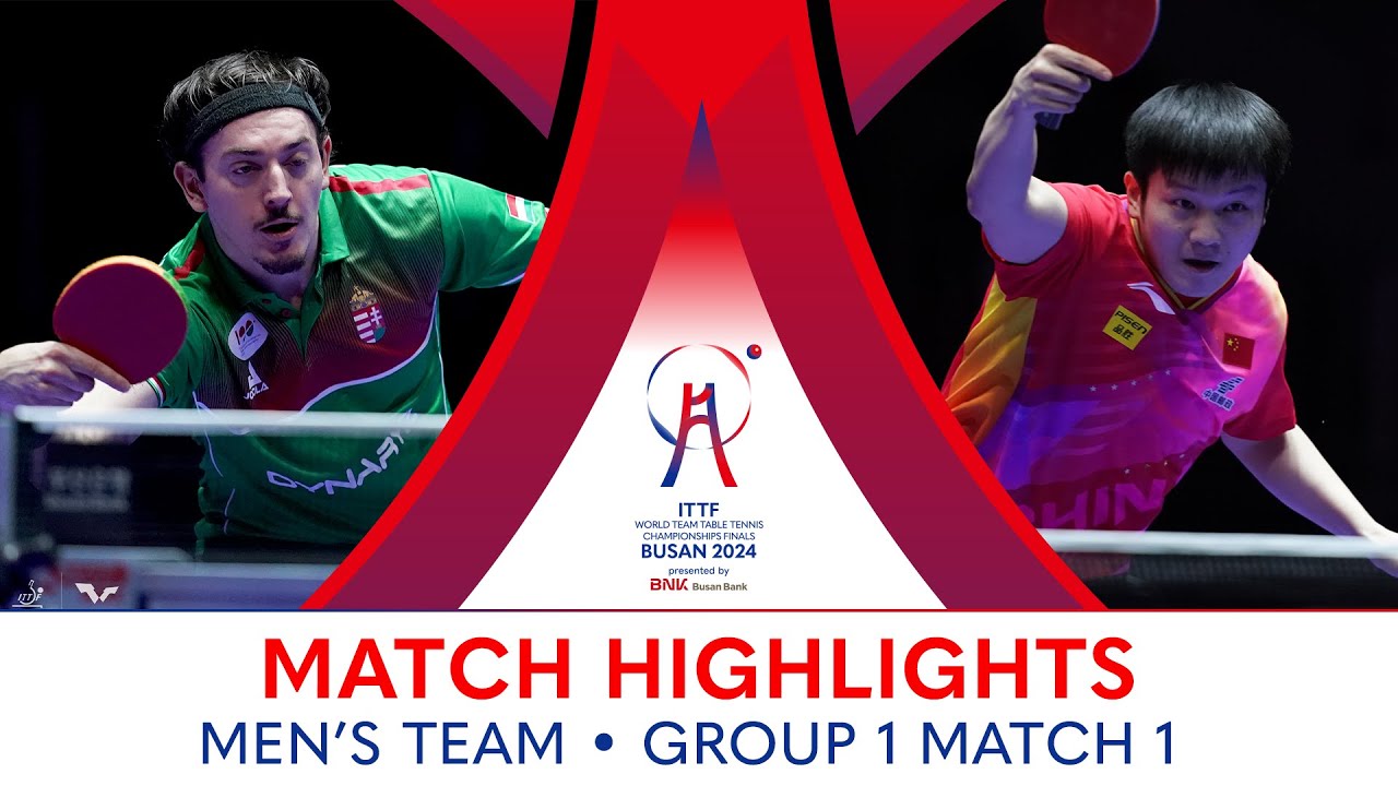 Fan Zhendong (CHN) vs Bence Majoros (HUN) | MT G1 - Match 1 | 