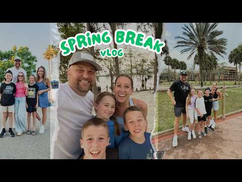 Florida Spring Break Family Vlog 🌴 Resort Tour, Disney Springs & Disney Resort Hopping!