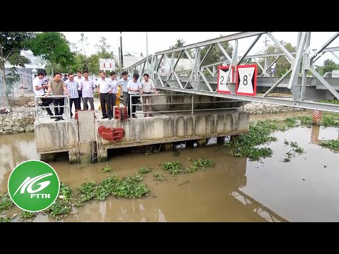 Video Kiên Giang chủ động ứng phó với xâm nhập mặn - YouTube