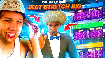 This PLAYMAKING STRETCH BUILD will BREAK NBA 2K23! Best STRETCH BIG Build in NBA 2K23!