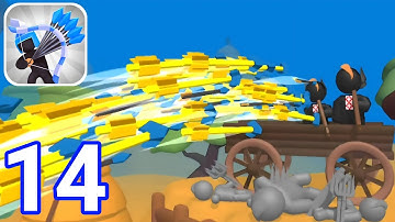 Merge Archers : Castle Defense - Gameplay 13 Level 101 - 107