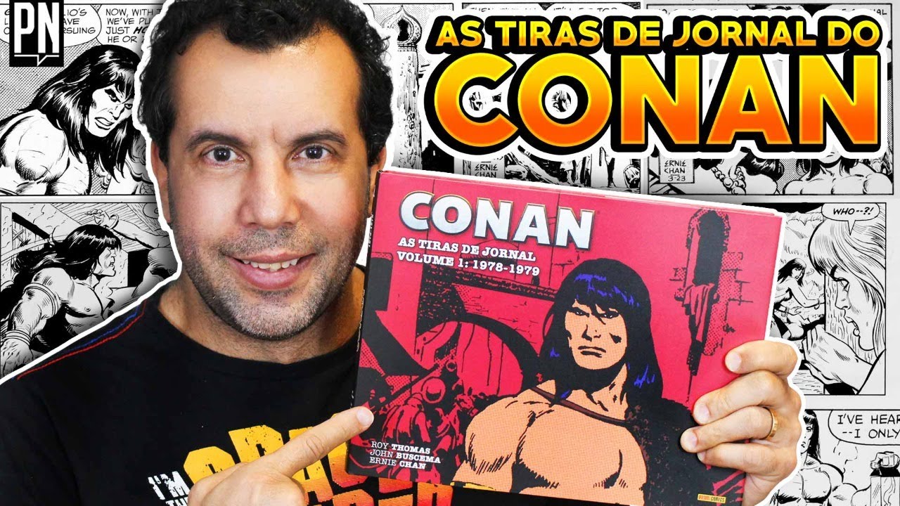Como CONAN ganhou tiras de jornal pela Marvel e foi todo picotado no Brasil | Vlog do PN 208