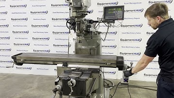 Bridgeport Series II Special 11" x 58" Vertical Milling Machine w/ Newall DRO